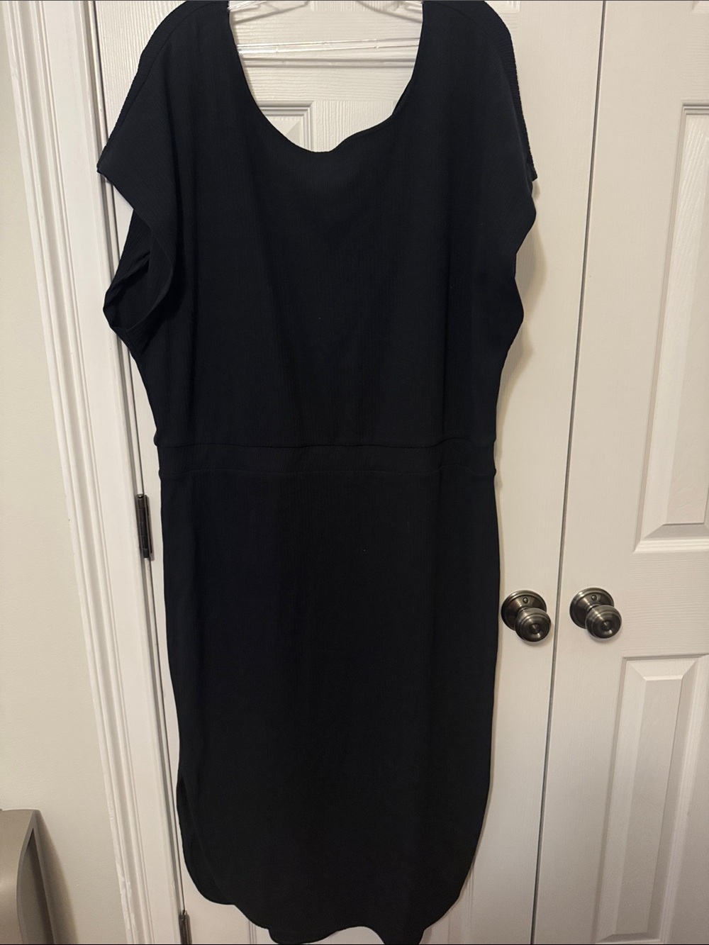 Anthropologie black dress, 2x